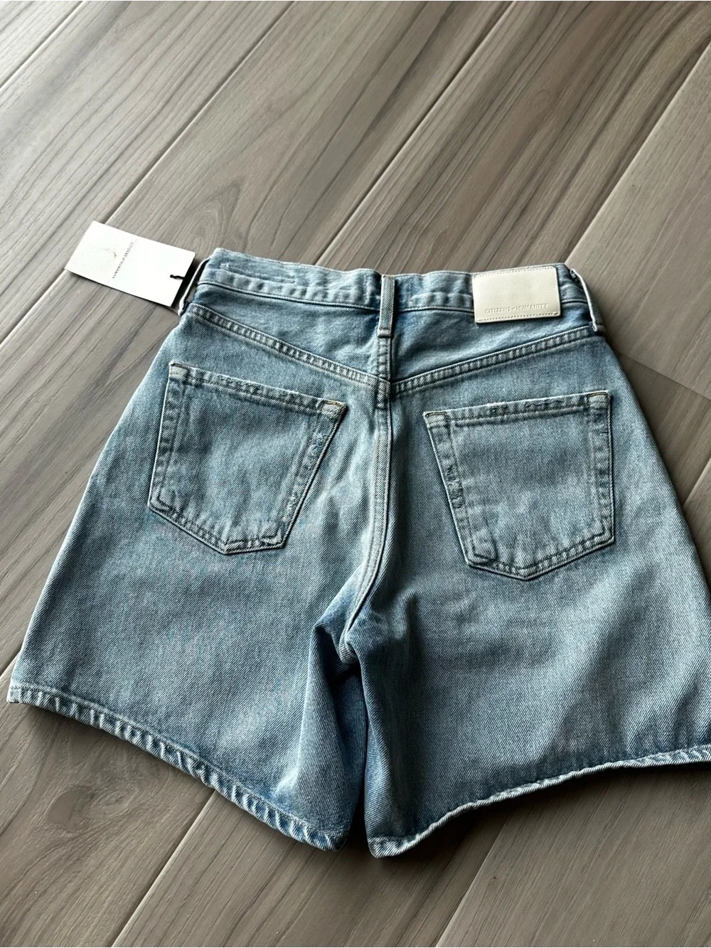 Citizens of Humanity Marlow Long Denim Shorts